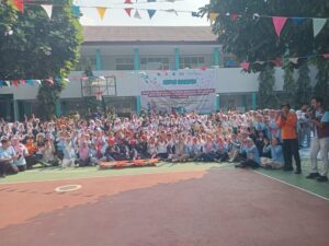 TNI Dan BNPD Berikan Edukasi Masa MPLS 2026 SMPN 13 Tangsel