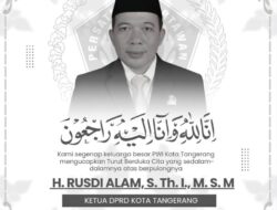 Rusdi Alam Tutup Usia, PWI Kota Tangerang Kenang Sosok Rendah Hati